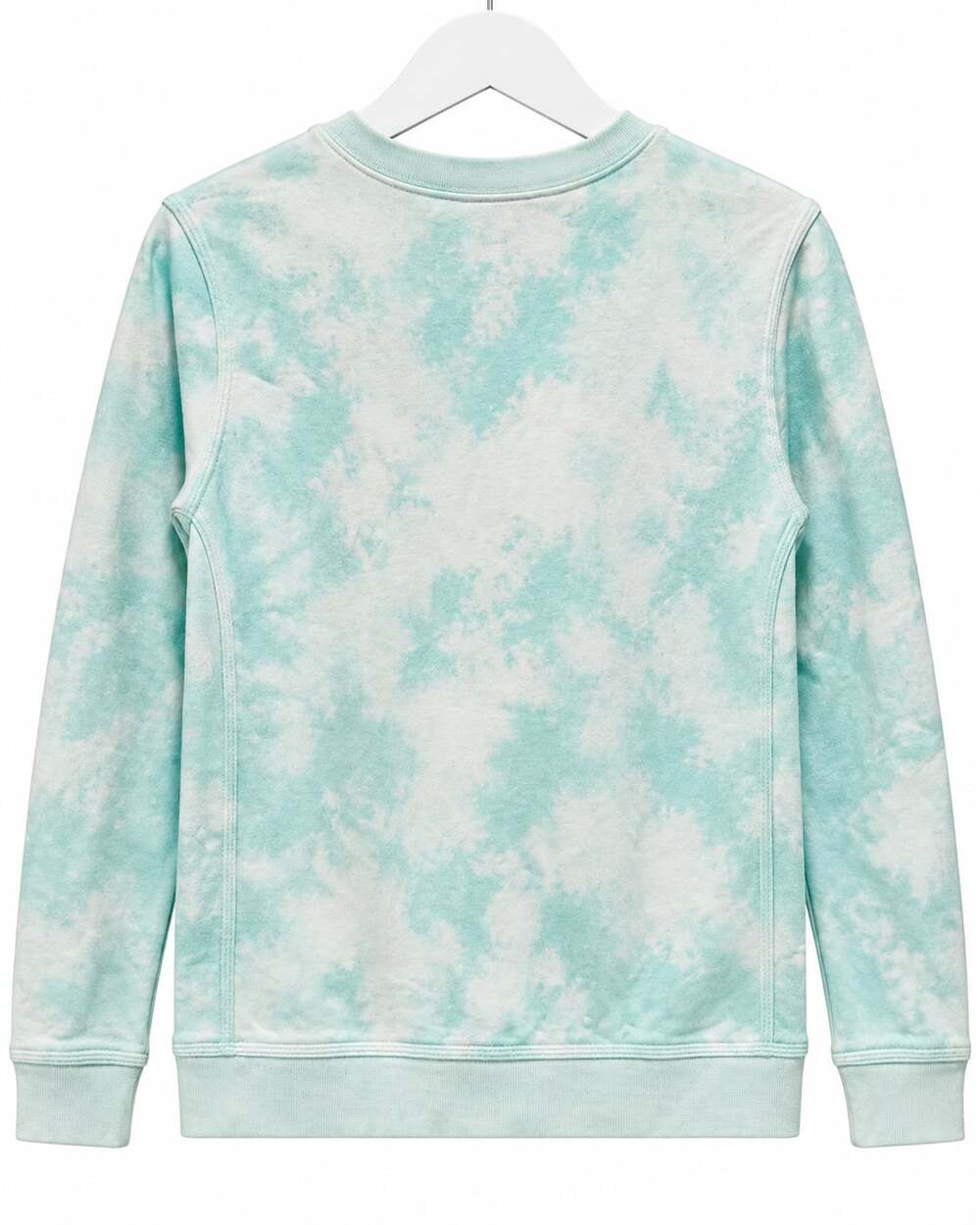 Nike Tie Dye Sweatshirt Size L Mint Green French Terry Pullover DD2903-394
